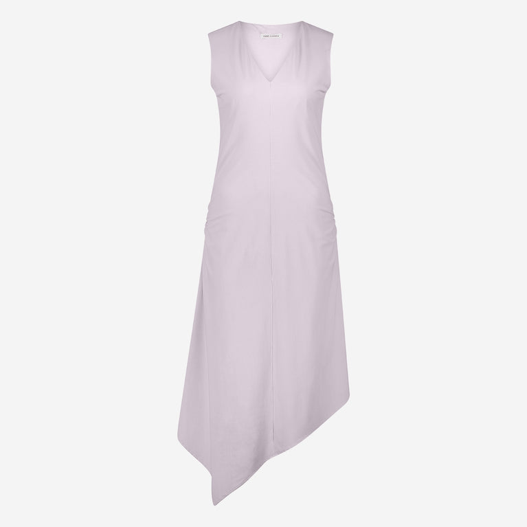 Annet dress technical jersey | Light Pudra