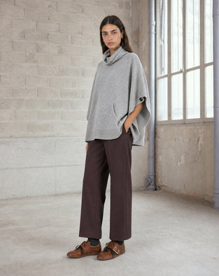 Sirmione viscose flair pants | Moro