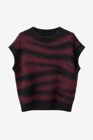 Vest cap brushed 2005 | Black Bordo