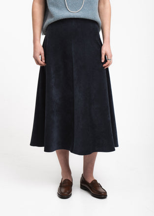 Simba A line jeans skirt | Blue