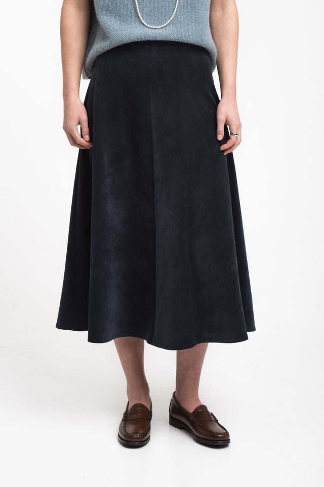 Simba A line jeans skirt | Blue