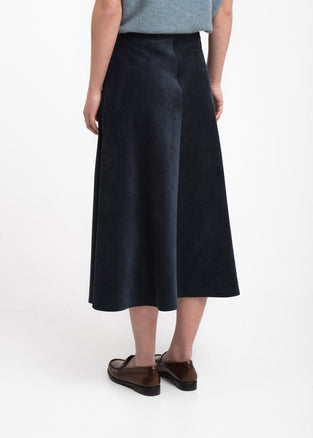 Simba A line jeans skirt | Blue
