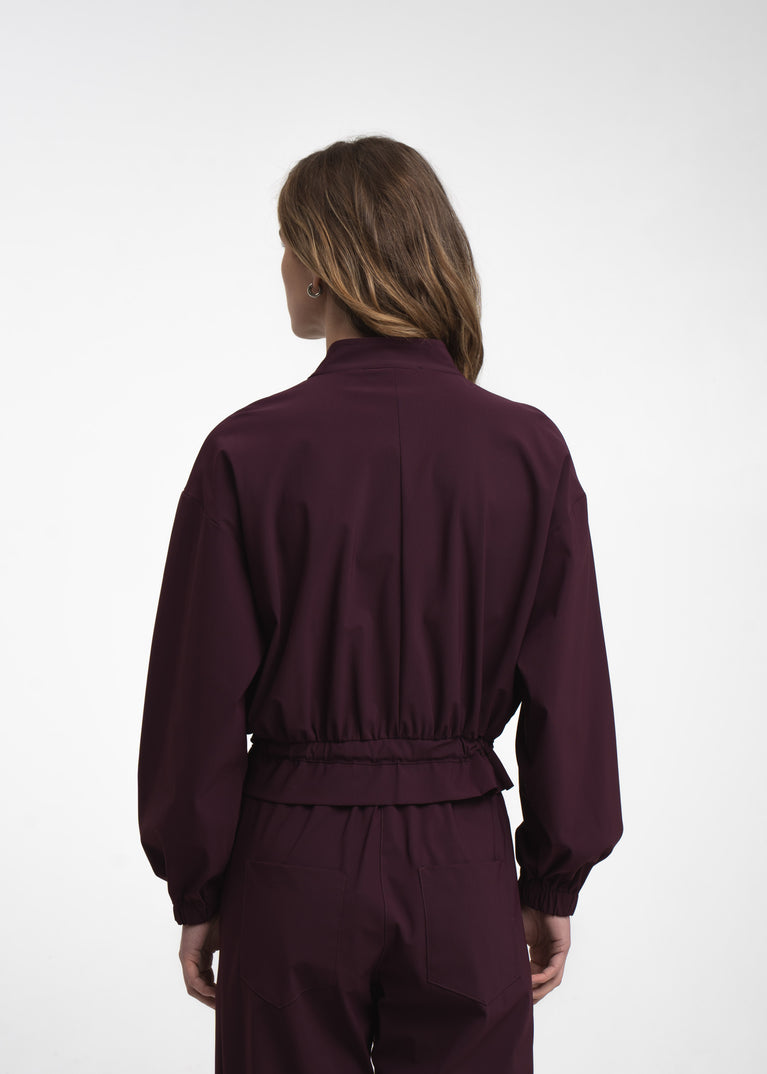 Ian jacket technical jersey | Cherry