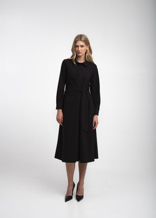 Trydi dress technical jersey | Black