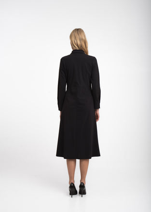 Trydi dress technical jersey | Black