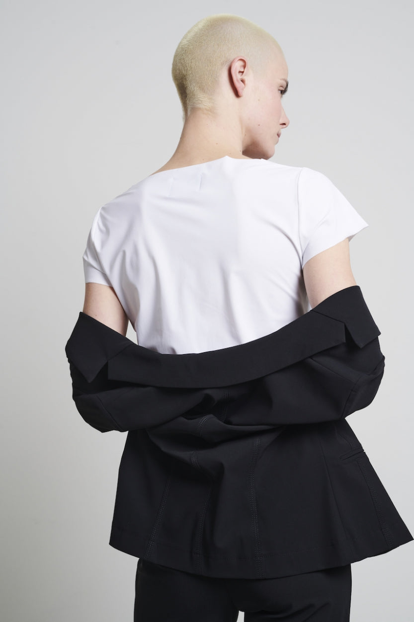T shirt Sara Easy Wear Technical Jersey | White