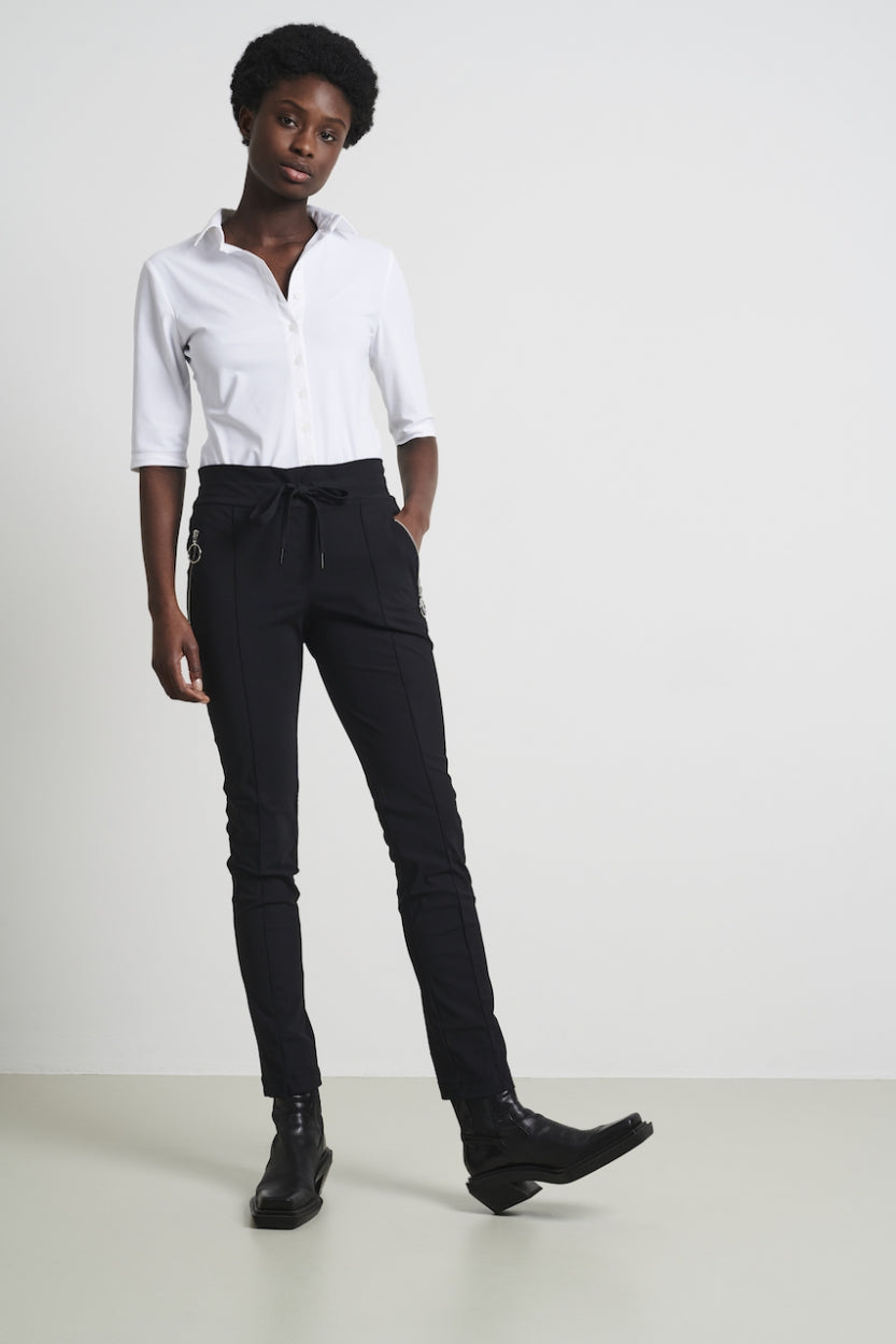 Blouse Betty Easy Wear Technical Jersey | White