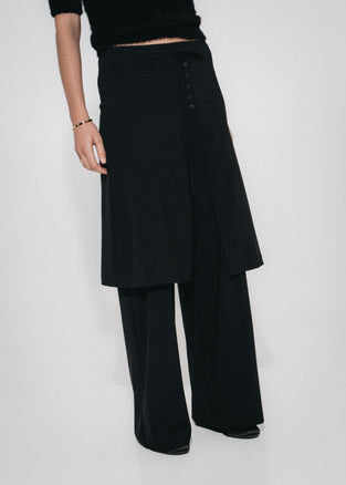 Roland pants Sensitive tech fabric | Black