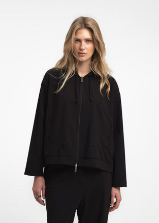 Simona jacket technical jersey | Black
