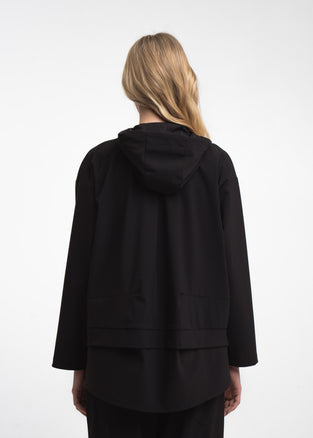 Simona jacket technical jersey | Black