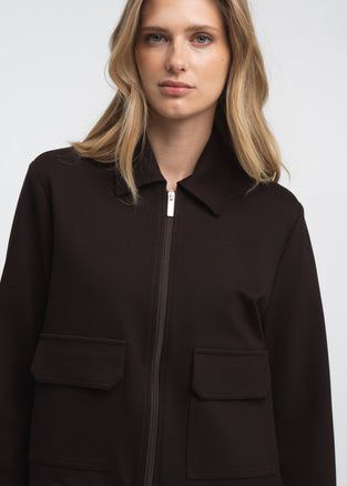 Torbole punto Milano zipper jacket | Moro