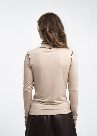 Janice viscose top | Capuccino