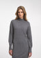 Long pullover viscose blend 2068 | Dark Grey