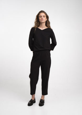 Benot pants technical jersey | Black