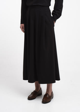 Mercedes skirt technical jersey | Black