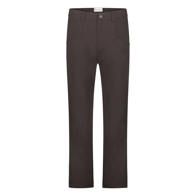 Tiny Pants Technical Jersey | Dark Brown