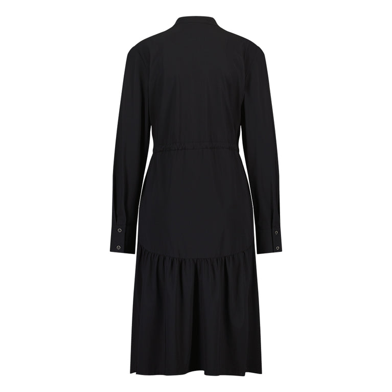 Lina Dress Technical Jersey | Black