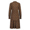 Lina Dress Technical Jersey | Brown